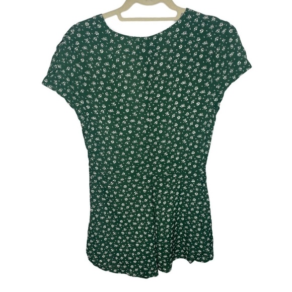 Revolve Blue Life Day Tripper Green Floral Romper Size Small NWT - Picture 5 of 5